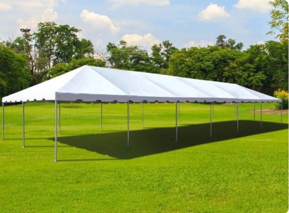 20x60 Frame tent view 2