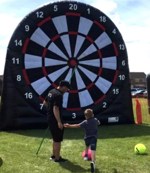 Giant Soccer Dart Challenge
