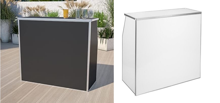 White or black 4 ft Bar