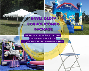 Royal Party Bounce/Combo Package