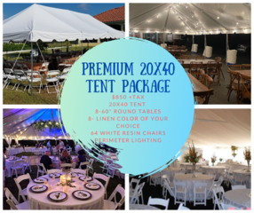 Premium 20x40 Tent package
