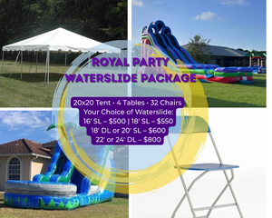 Royal Party Waterslide Package