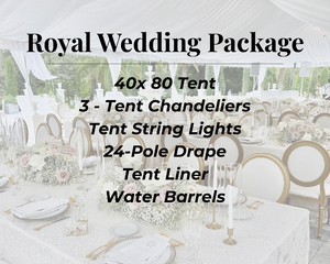 40x80 Wedding Package