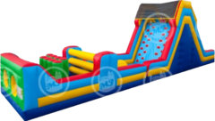 Giant Slides and Obstacle Course 