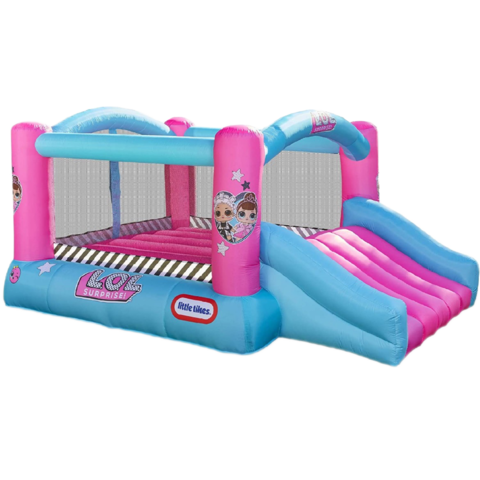 L.O.L. Pink Jump 'n Slide Bouncer 