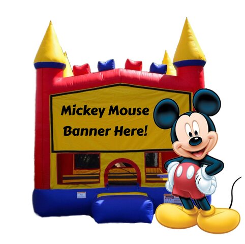 Mickey Mouse 13'x13' Fun House Castle