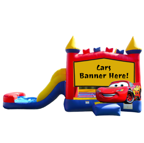 Cars Combo 4 in 1 Dry Bouncer 