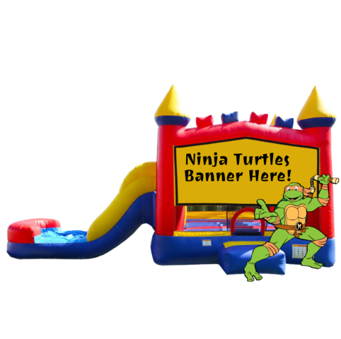 Ninja Turtles Combo 4 in 1 Waterslide 