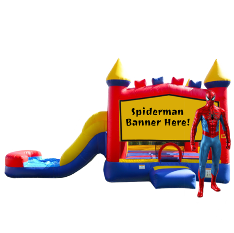 Spiderman Combo 4 in 1 Dry Bouncer 