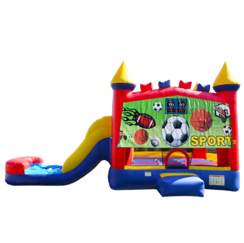 Sports Combo 4 in 1 Dry Bouncer 