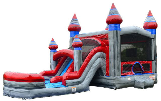 Titanium Dual Lane Combo Waterslide