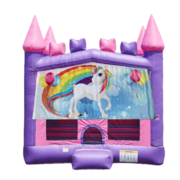 Unicorn Pink Castle 13'x13' Fun House 