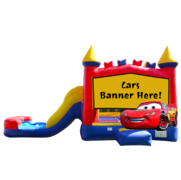 Cars Combo 4 in 1 Dry Bouncer 