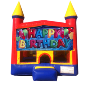 Happy Birthday 13'x13' Fun House Castle