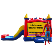 Spiderman Combo 4 in 1 Waterslide 