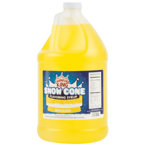 Banana Sno Cone Flavor