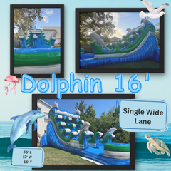 Dolphin 16' Wide Single Lane 