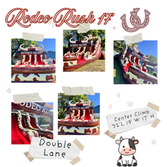 Rodeo Rush 17' double lane