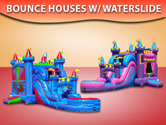 Bounce House w/ waterslide