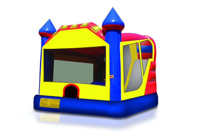 Castle Bounce House with Dry Slide