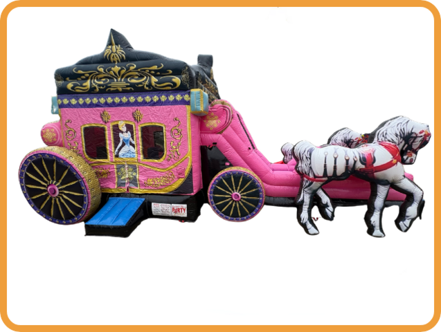 Horse and Carriage with Water Slide