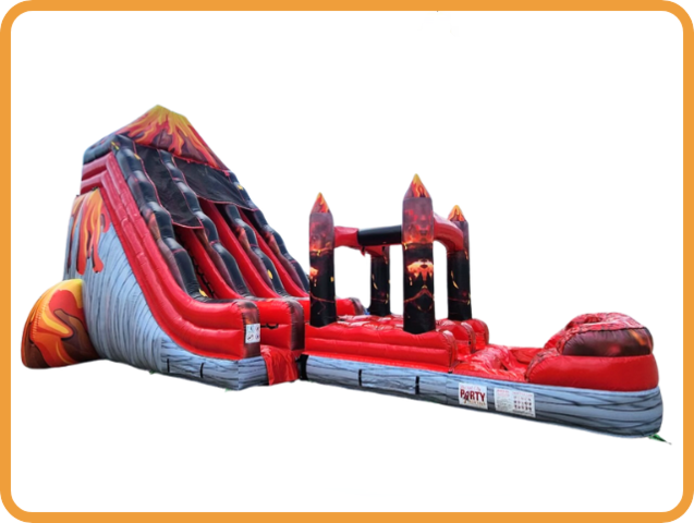 Volcano Splash Water Slide XL 