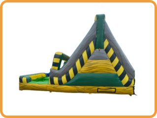 Hazard Rock wall  Water Slide