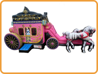 Horse and Carriage with Dry Slide