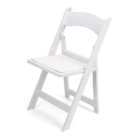 White Resin Chairs