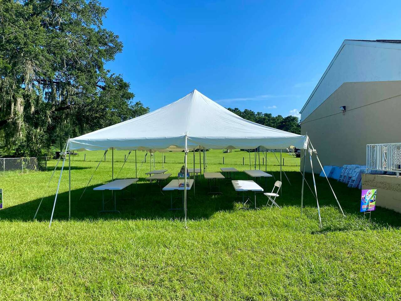 Tent rentals The Villages FL
