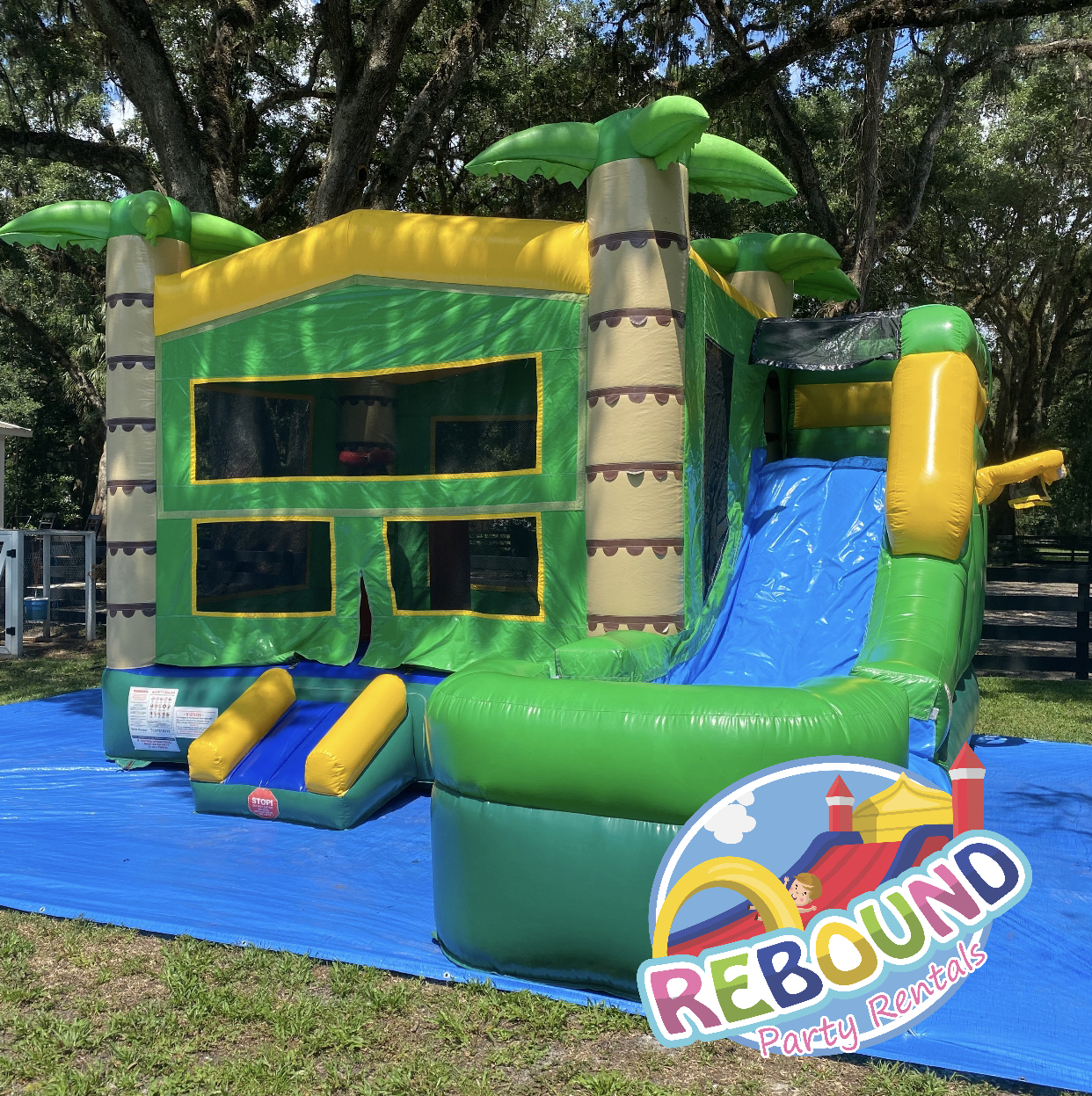 bounce house water slide rental