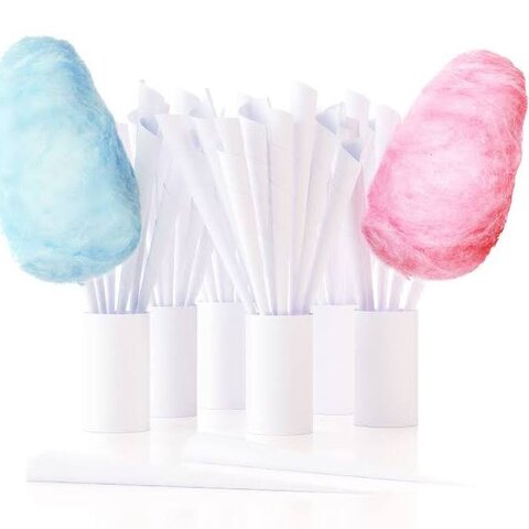Extra Cotton Candy Supplies - 50 Servings