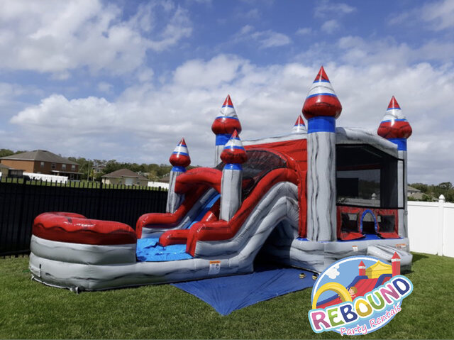 thunder bubble bounce house