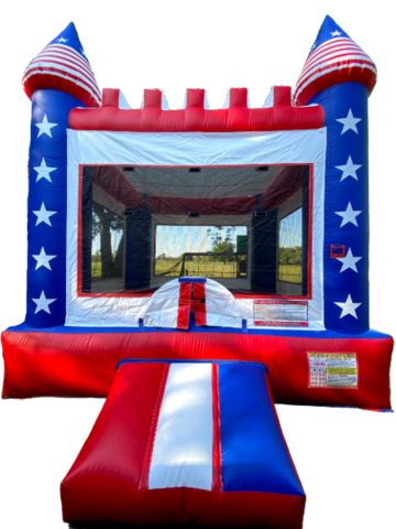 Patriotic Bounce House 