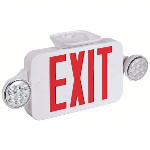 Exit Sign With Battery Backup
