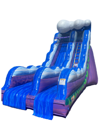 20ft Purple Odyssey Dry Slide