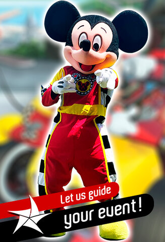 Mickey Racer Character