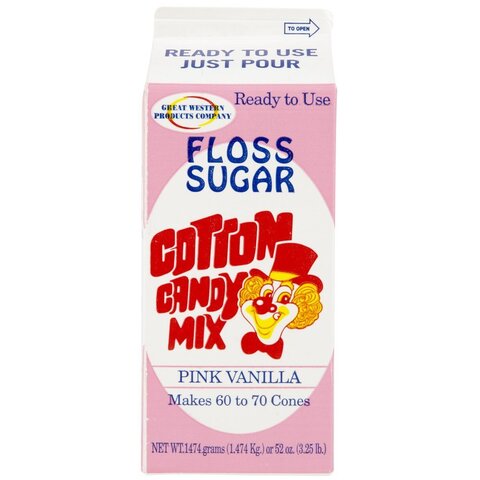 Cotton Candy Sugar Floss Pink Vanilla