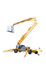 55FT Towable Articulating Boom Lift Daily