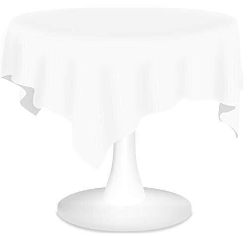  white plastic tablecloths