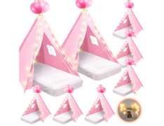 Sleepover Tent Package – Pink Tent