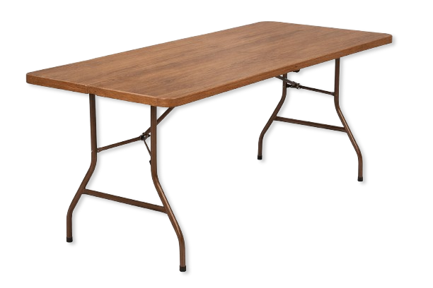 8ft Wood Table