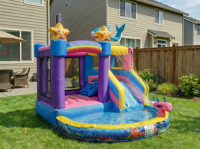 Little Stars Toddler Water Slide