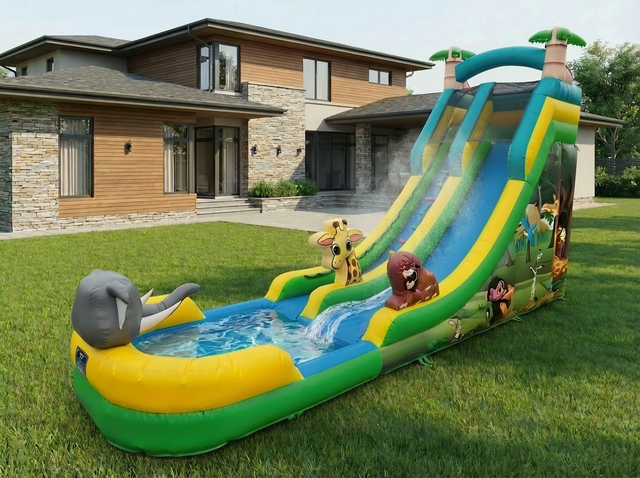 20FT Safari Water Slide