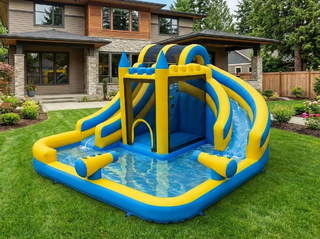 Little Double Lane Water Slide