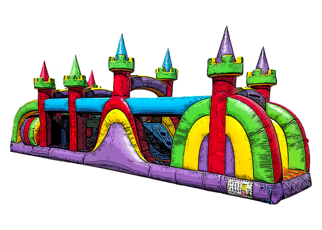 Extreme Obstacle Course 38'