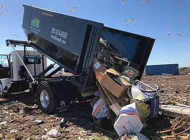 Hook lift dumpster in Salt lake City