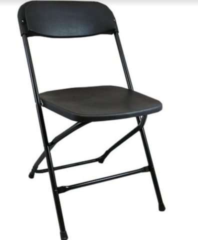 Black Folding Chairs