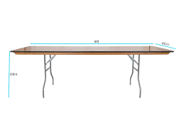 8 Ft. Rectangle Table 