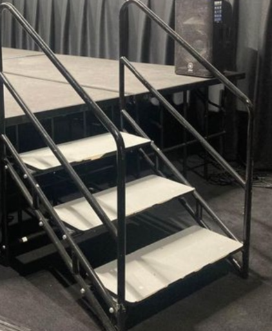 Stairs for the stage 